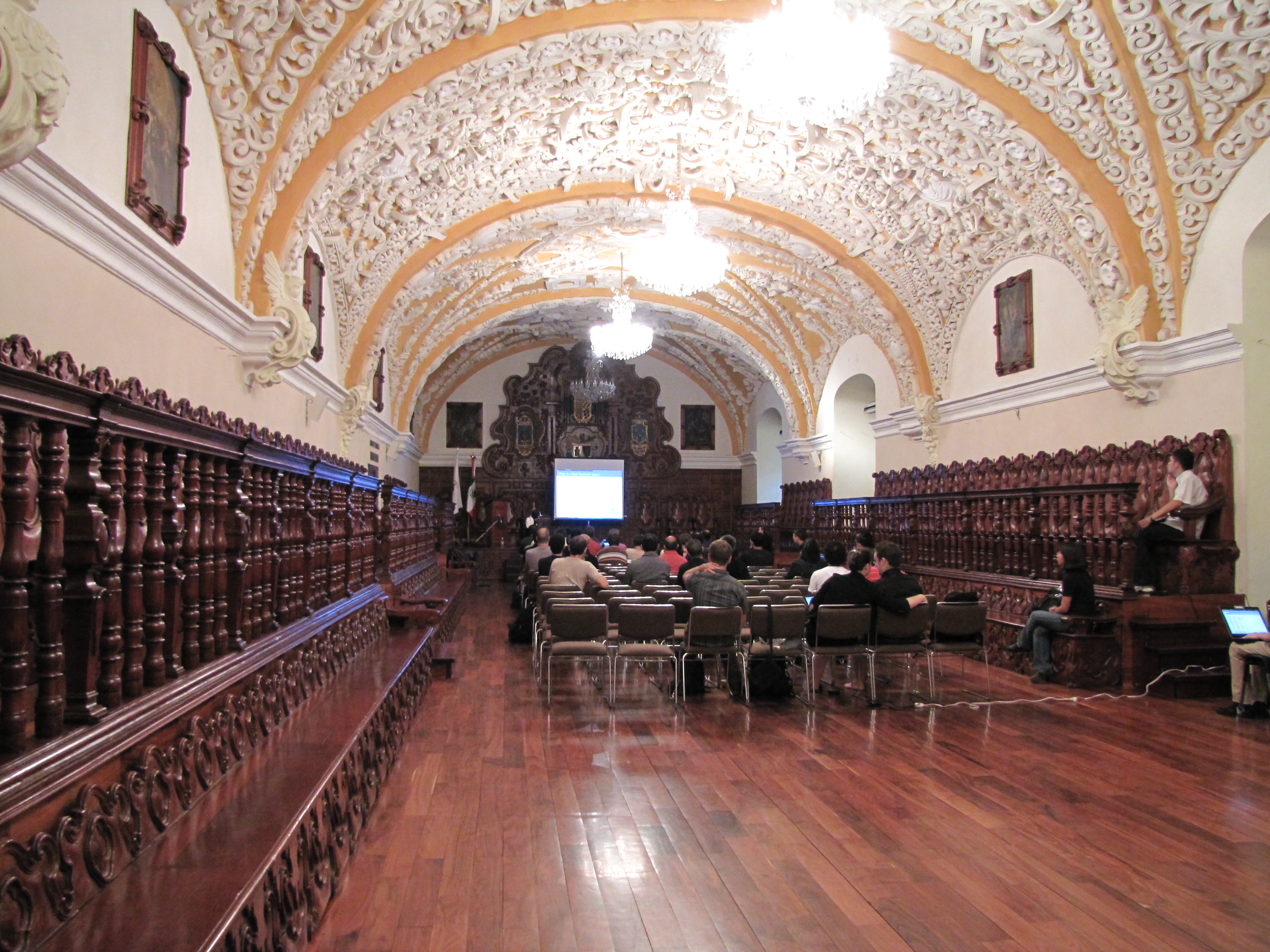Puebla architecture during LATINCRYPT 2010